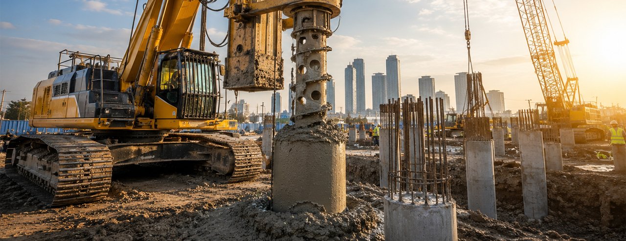CFA Pile Contractors Dubai | PDS Piling