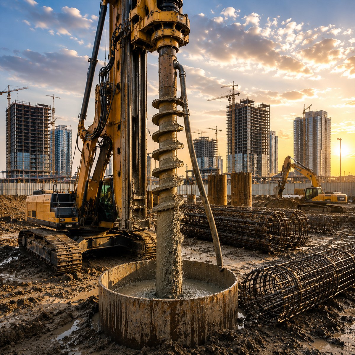 Foundation Contractors UAE | PDS Piling