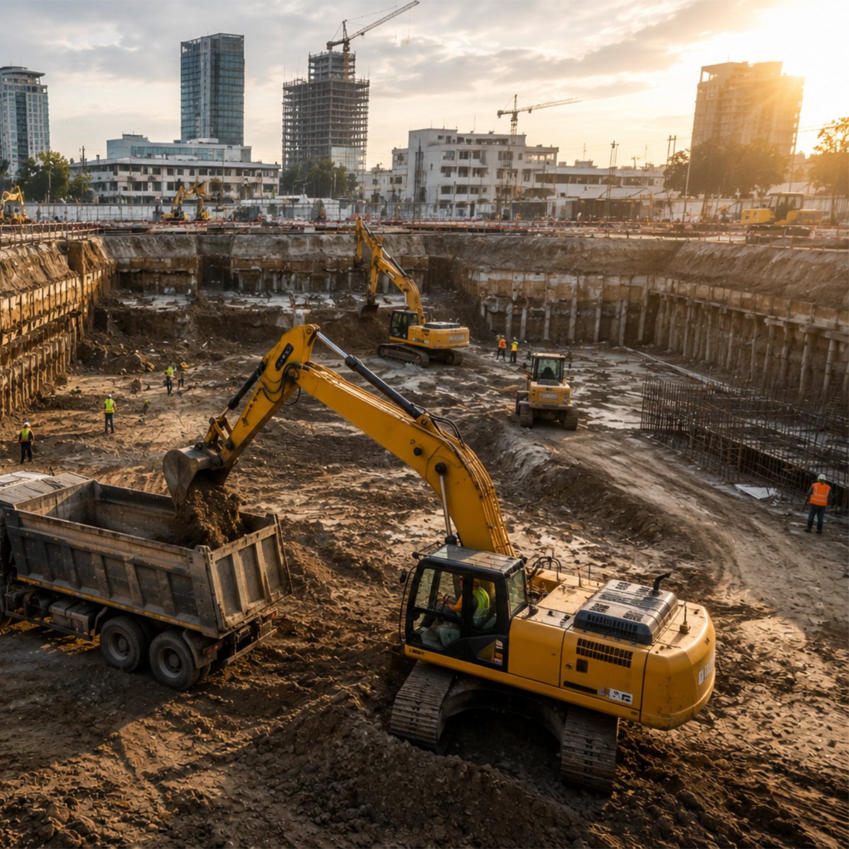 Excavation Contractors Dubai | PDS Piling