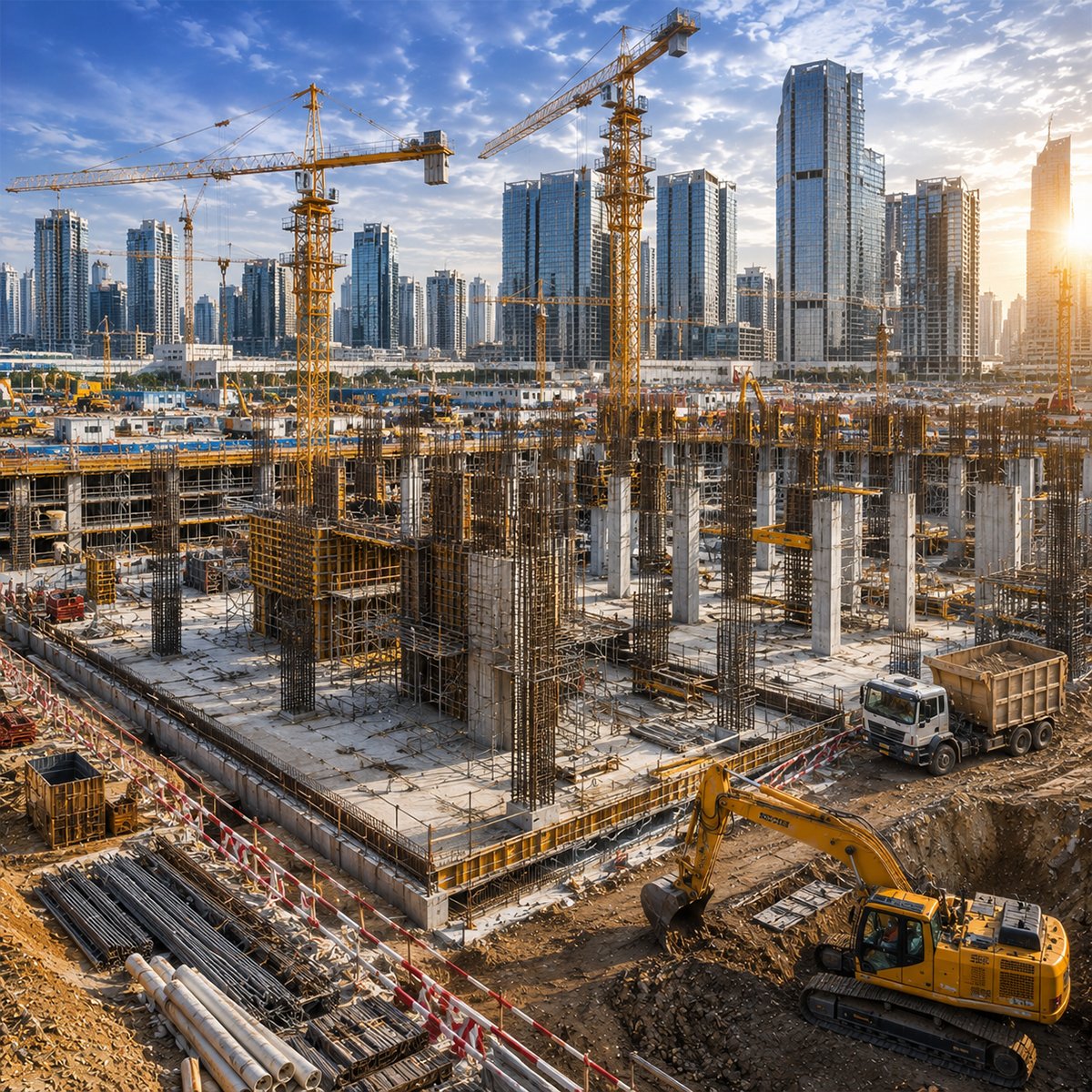 Foundation contractors Dubai | PDS Piling