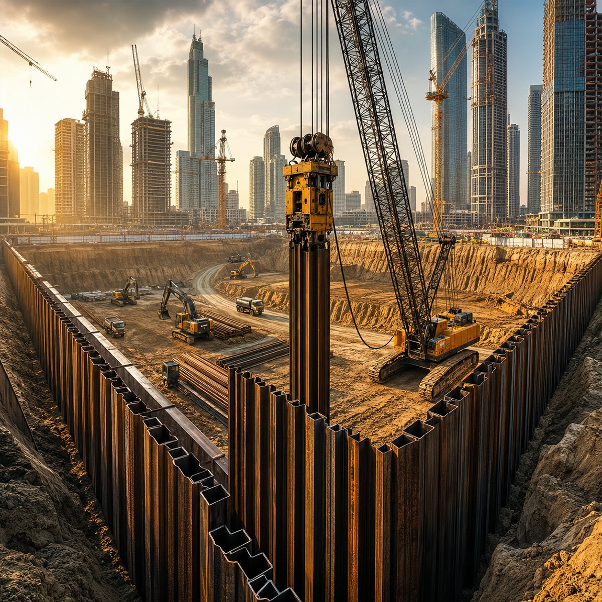 Shoring Contractors Dubai | PDS Piling