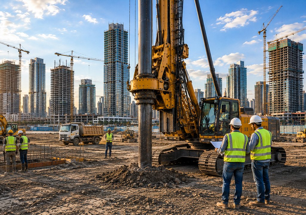 Foundation Contractors Dubai | PDS piling